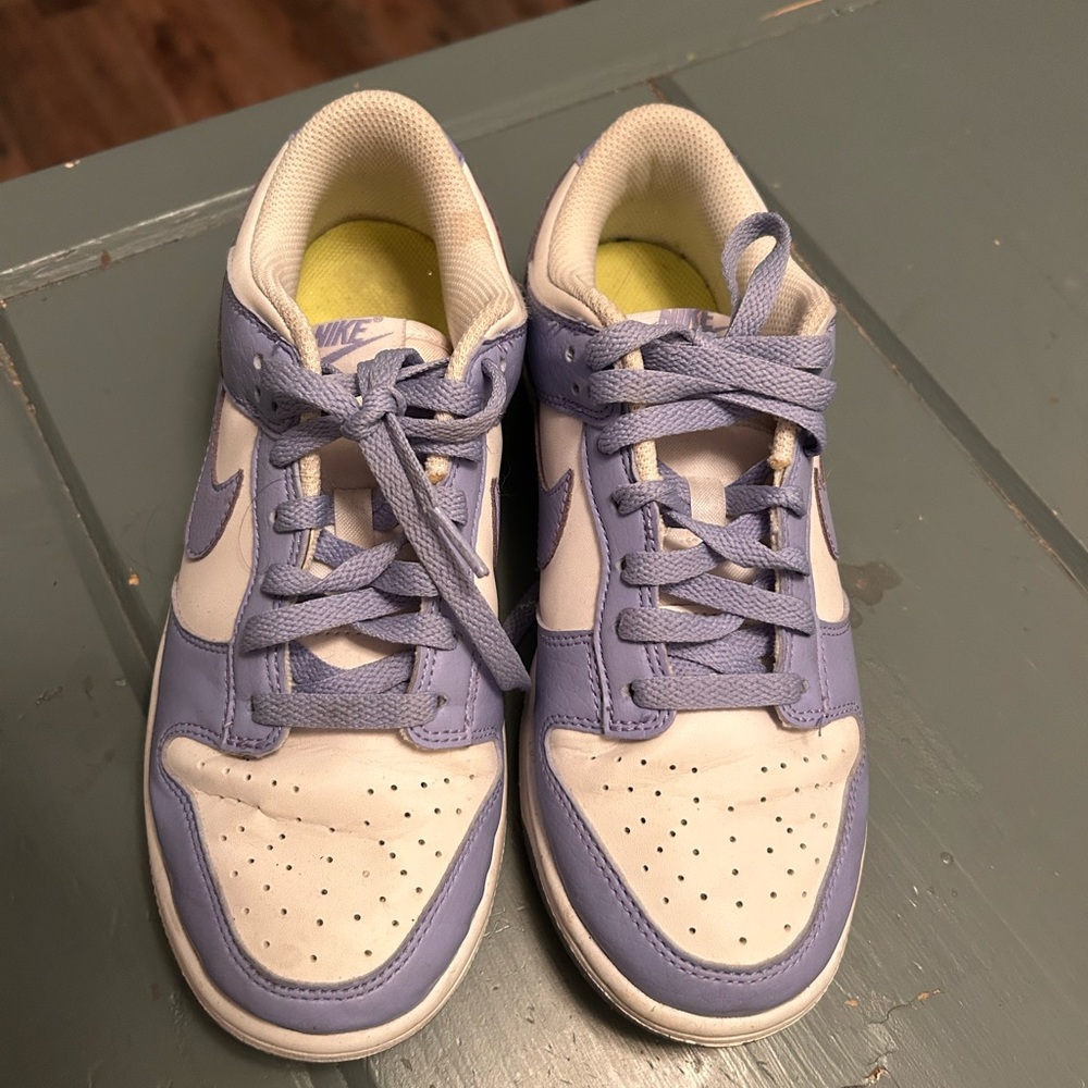 Nike Lavender and White Sneakers